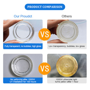 Bộ nhựa Epoxy 2:1 đổ khuôn tranh gỗ nghệ thuật bàn ăn/bàn cà phê mặt bàn nhựa Epoxy nguyên liệu từ nhà máy sản xuất - Product Image 2