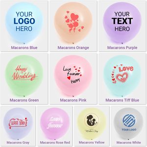 Bán buôn cửa hàng kinh doanh quảng cáo tùy chỉnh quảng cáo in logo 7/9/10/12/18 inch Vòng bóng bay cao su - Product Image 5