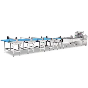 Maximice la capacidad de producción Máquina de manipulación de materiales de alimentos Máquina de embalaje Línea de manipulación de materiales