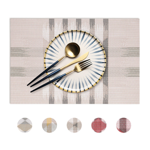 Tappetino da tavolo in pizzo tovaglietta <span class=keywords><strong>Set</strong></span> di <span class=keywords><strong>tovagliette</strong></span> americane per tavolo da pranzo ornamenti da cucina antiscivolo tappetini piatti singoli - Product Image 1