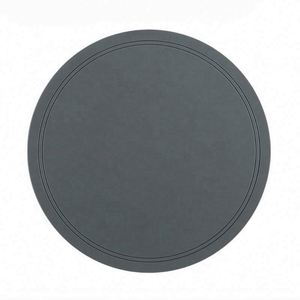 Sous-verres en PVC souple antidérapants personnalisés, très demandés, pour cadeaux promotionnels - Product Image 1