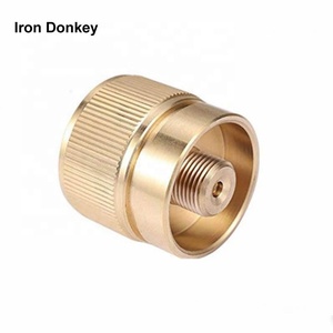 IRONDONKEY da campeggio per esterni stufe per serbatoio di <span class=keywords><strong>Gas</strong></span> adattatore <span class=keywords><strong>Standard</strong></span> Spot americano accessori per stufe in rame puro - Product Image 6