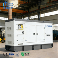 Groupe électrogène diesel silencieux à aimant permanent triphasé, bobinage entièrement en cuivre, 50KVA/62KVA/70kva, démarrage automatique, ATS à distance