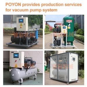 PV100 100m3/sa Puyon Vakum Pompası Tek Kademeli Döner Kanatlı Vakum Pompası Reçine Enjeksiyonu için - Product Image 6