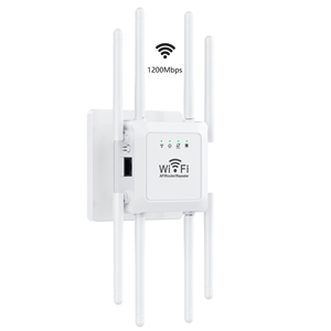 Extensor de Señal <span class=keywords><strong>WiFi</strong></span> de 8 Antenas Externas con Potencia de Penetración Superior, Repetidor de <span class=keywords><strong>WiFi</strong></span> de Larga Distancia de 300 Mbps - Product Image 2