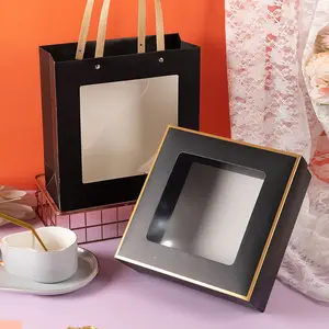 Custom Scarf Scarves Shawl Hijab Set Gift Box Personalised Pour Blank Chiffon Hijab Cardboard Packaging Box