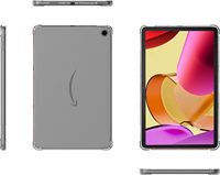 Étui souple transparent pour tablette en TPU pour Amazon Fire Max 11 pouces 2023 pare-chocs antichoc à quatre coins housse de protection souple et mince