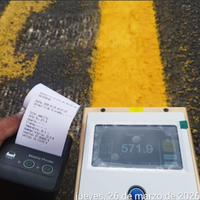 Kit de Mesure de Détection de Rétroréflexion pour Marquage Routier, Grande Capacité 8G, Haute Précision, Protection IP55, pour le Trafic