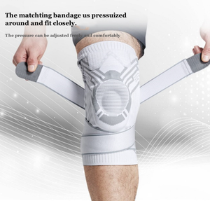 डॉक्टर ने कहा कि घुटने के लपेटे से खेल की चोट को कम करने के लिए घुटने की आस्तीन को कम करता है - Product Image 3