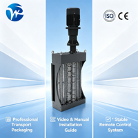 Broyeur à double arbre à couple élevé WP 1,5 kW 380 V pour une réduction efficace des solides dans les eaux usées, certifié CE/ISO9001, garantie 1 an