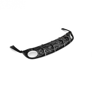 Difusor trasero de fibra de carbono preimpregnada estilo Aubu para <span class=keywords><strong>Audi</strong></span> RS7 <span class=keywords><strong>C7</strong></span> 2017 2018 - Product Image 2