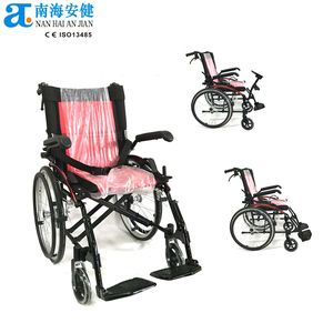 كرسي متحرك رحاب ذاتي الغلق لوازم علاج سيلا دي رويدا دي ألومينيو - Product Image 6