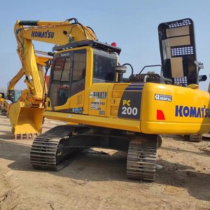 Excavatrice sur chenilles hydraulique Komatsu PC200-8 d'occasion, modèle 2020, 20 tonnes, équipement de construction, prix avantageux - Product Image 3