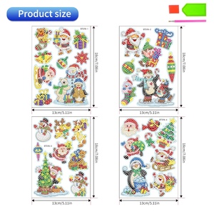 Kits de Peinture Diamant Artistique en Cristal pour Enfants, Nouveauté 2026, Décoration Créative pour la Maison, Jouets de Nouvel An, Artisanat Créatif de Dessins Animés pour Enfants - Product Image 2
