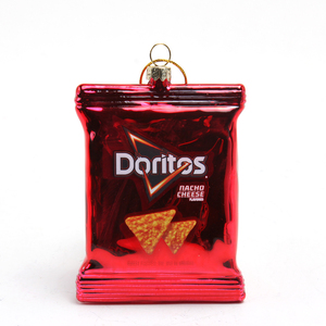 Venta directa <span class=keywords><strong>de</strong></span> fábrica, <span class=keywords><strong>bolsa</strong></span> <span class=keywords><strong>de</strong></span> patatas fritas, colgante <span class=keywords><strong>de</strong></span> cristal, adorno colgante <span class=keywords><strong>de</strong></span> <span class=keywords><strong>Cheetos</strong></span> para decoración <span class=keywords><strong>de</strong></span> vacaciones, respetuoso con el medio ambiente - Product Image 4