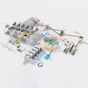 Usine minière de production de traitement CIL par cyanuration de minerai d'or à haute récupération pour roches dures, Burkina Faso - Product Image 6