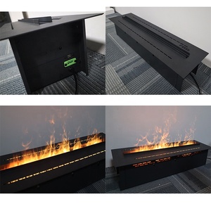 Cheminées hybrides <span class=keywords><strong>haut</strong></span> <span class=keywords><strong>de</strong></span> <span class=keywords><strong>gamme</strong></span> <span class=keywords><strong>de</strong></span> 500 mm, flammes hybrides, RGB, vapeur d'eau 3D, foyer <span class=keywords><strong>électrique</strong></span>, 8 couleurs, vapeur d'eau, insert <span class=keywords><strong>électrique</strong></span>, télécommande, cheminées - Product Image 6