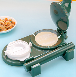 Vente en gros S075 – Outil 2-en-1 pour la fabrication de raviolis et de wontons, presse à pâte et découpeur de feuilles de pâte - Product Image 4