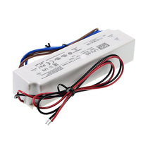 Alimentation électrique à sortie unique AC-DC IP67, série MeanWell LPV, protection IP67, étanche, driver LED 24V