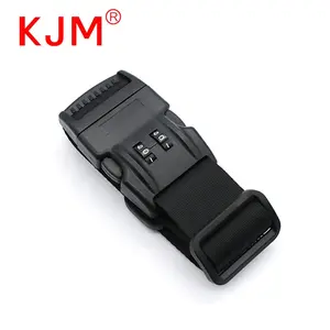 Customized Color Plastic Combination Password Lock Strap Buckle For Luggage