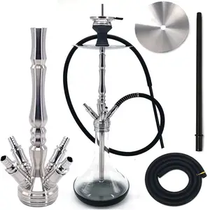 Bán Buôn Thép Không Gỉ Hookah Phụ Kiện Ả Rập Hookah Shisha Ống Phong Cách Mới Cho Hút Thuốc Trung Quốc Nhà Máy Trực Tiếp Bán