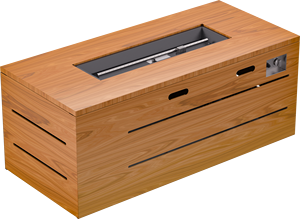 Protector de viento de vidrio de alta duración para jardín, mesa de <span class=keywords><strong>fuego</strong></span> de gas LP para calefacción al aire libre, venta al por mayor - Product Image 2