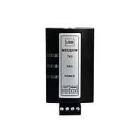 MSC820M : Convertisseur de communication industriel stable et isolé RS485 MODBUS-RTU vers USB avec alimentation 12VDC pour PLC/DCS/OP