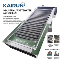 Grille rotative mécanique autonettoyante en acier inoxydable avec moteur pour le traitement des eaux usées industrielles