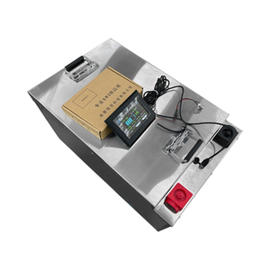 72V 202A elektrikli üç tekerlekli bisiklet Tuk yükleyici araç güç lityum pil LiFePO4 24S 110V şarj cihazı ile ekran - Product Image 5