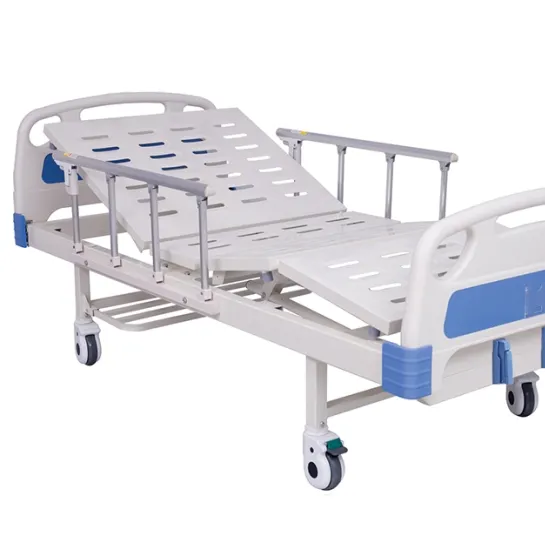 2 camas ortopédicas manuales de manivela cama de hospital con ruedas
