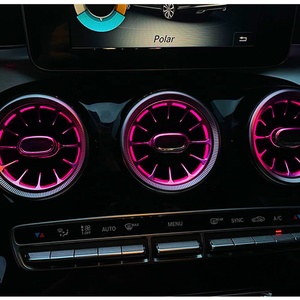 Kit de feux d'ambiance à LED pour voiture Turbine Air Vents Tweeter Speaker pour Mercedes Benz C-class <span class=keywords><strong>W205</strong></span> GLC X253 - Product Image 4