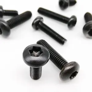 black oxide countersunk torx screw