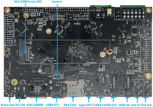 Carte de développement rk3399 Mini Linux ordinateur portable tablette carte mère - Product Image 2