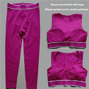 Conjunto de Yoga para Mujer, Suave como la Mantequilla, con Tirantes Ajustables, Sujetador Deportivo Heart Throb, Chaleco para Correr, Danza, <span class=keywords><strong>Pilates</strong></span>, Conjunto de 2 Piezas, Resistente a Sentadillas, Logotipo Personalizado, Fábrica OEM - Product Image 3