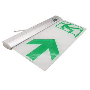 Luz de emergencia de construcción de aluminio y acrílico colgante recargable de 4W personalizable de fábrica - Product Image 1