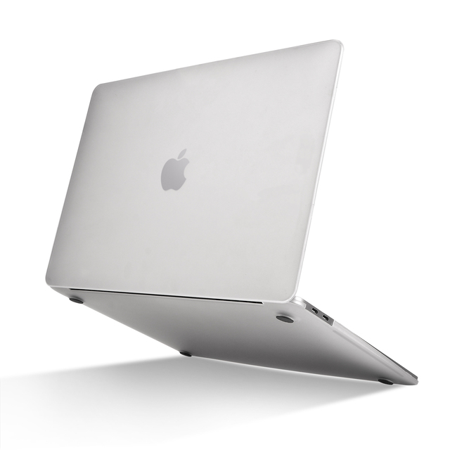 Factory Direct High Quality Soft-Touch Hard Shell Blank Transparent Anti-Scratches Case for MacBook air 13 M1 13.3" 15" 16"