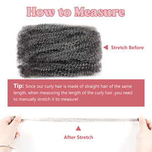 ANNA # sale e pepe 50g 100% <span class=keywords><strong>capelli</strong></span> umani sfusi alla rinfusa Afro crespo per parrucchiere/stilista - Product Image 5