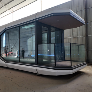 Casa Modulare Prefabbricata Moderna Impermeabile e Attraente, Capsula Spaziale 20ft 40ft, 1 Camera da Letto, per Resort e <span class=keywords><strong>Hotel</strong></span> Commerciali - Product Image 5