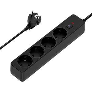 Thấp moq EU cắm tiêu chuẩn ổ cắm Extender multiprise Ổ cắm điện bảng mở rộng đa cắm ổ cắm bảo vệ tăng dải điện - Product Image 2