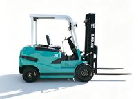 Chariot élévateur électrique chinois de 3 tonnes, hauteur de levage 4,5 m, batterie lithium 60V 200Ah, pour utilisation en usine
