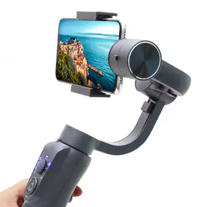 S5B 3 Axis Handheld Gimbal Camera Stabilizer Tripod Face Tracking Selfie Vlog Shooting Gimbal Stabilizer