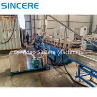 Machine d'extrusion-granulation entièrement automatique pour PE, PP, PS, PET, PC
