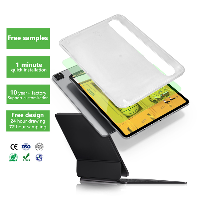 2026 Factory Customize Anti-scratch Anti-dust Anti-blue Light 12.9 Screen Protector 11 Inch Tempered Glass for ipad Pro