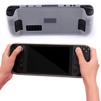 Housse de protection souple anti-poussière et antidérapante pour manette de jeu Steam Deck, étui de protection en TPU, housse de protection pour console de jeu