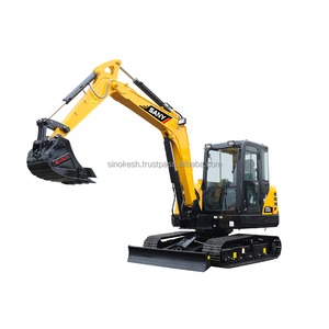 Used <b>Mini</b> SANY SY55C Pro Hydraulic Crawler Excavator Machine Second <b>Hand</b> Digger - Product Image 5