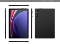 Yeni Tablet 10.1 İnç Sekiz Çekirdekli Yetişkin İş İçin Taşınabilir Tablet Çift SIM Android 15 Klavye Kalem Mouse MTK ile