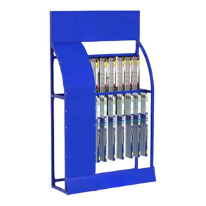 4s Shop 맞춤형 금속 앞 유리 와이퍼 디스플레이 스탠드 슈퍼마켓 자동차 액세서리 와이퍼 블레이드 랙 보관 와이어 선반 - Product Image 2