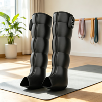 Bottes de compression pneumatiques électriques pour les jambes/les pieds, appareil de massage à air pour la récupération sportive avec plusieurs modes