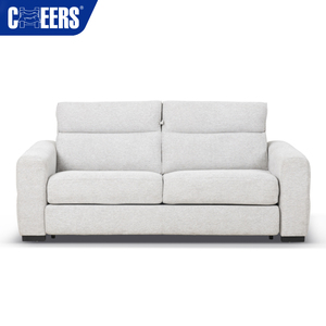 Sofá Cama Convertible Moderno de Metal MANWAH CHEERS <span class=keywords><strong>con</strong></span> Colchón Extraíble para Sala de Estar, Dormitorio, Hotel y Espacios Pequeños - Product Image 2