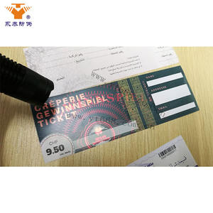 Cupón de <span class=keywords><strong>Descuento</strong></span> y Boleta con Número de Serie Impreso Digitalmente con Etiqueta de Papel Kraft - Product Image 3